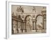 Sketch of Set Design-Alessandro Sanquirico-Framed Giclee Print