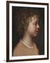 Sketch of the Artist's Son, Bartholomew Beale, in Profile-Mary Beale-Framed Giclee Print