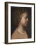 Sketch of the Artist's Son, Bartholomew Beale, in Profile-Mary Beale-Framed Giclee Print