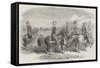 Sketch of the Funeral of the Late Lord Raglan in the Crimea-null-Framed Stretched Canvas