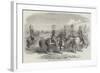 Sketch of the Funeral of the Late Lord Raglan in the Crimea-null-Framed Giclee Print