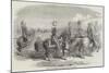 Sketch of the Funeral of the Late Lord Raglan in the Crimea-null-Mounted Giclee Print