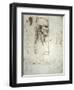 Sketch of the Head Proportions Base on Vitruvius-Leonardo da Vinci-Framed Art Print