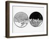 Sketch of the Moon by Galileo Galilei, C1635-Galileo Galilei-Framed Giclee Print