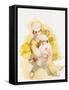 Sketch of Two Children, C.1852-Richard Redgrave-Framed Stretched Canvas