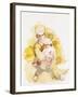 Sketch of Two Children, C.1852-Richard Redgrave-Framed Giclee Print