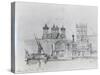 Sketch of Westminster, 1860-George The Elder Scharf-Stretched Canvas