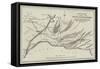 Sketch Plan of Country from the Helmund to Kandahar-null-Framed Stretched Canvas