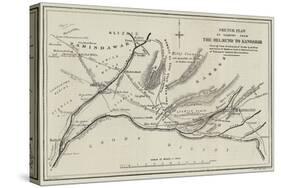 Sketch Plan of Country from the Helmund to Kandahar-null-Stretched Canvas