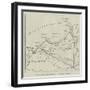 Sketch Plan Showing the Military Position in Egypt-null-Framed Giclee Print