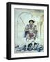 Sketch to Illustrate the Passions - Hatred, 1853-Richard Dadd-Framed Giclee Print