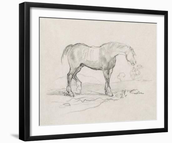 Sketchbook Equus-Edgar Degas-Framed Giclee Print