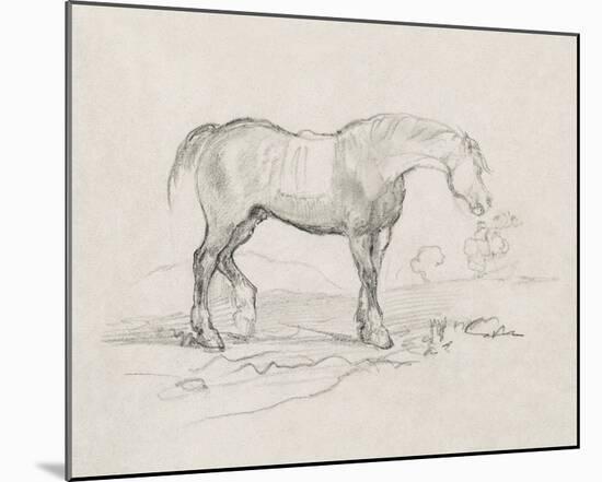 Sketchbook Equus-Edgar Degas-Mounted Giclee Print