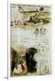 Sketchbook from Morocco, 1832-Eugene Delacroix-Framed Giclee Print