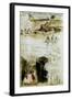 Sketchbook from Morocco, 1832-Eugene Delacroix-Framed Giclee Print