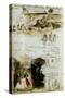 Sketchbook from Morocco, 1832-Eugene Delacroix-Stretched Canvas