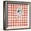 Sketchbook Garden VIII Red Checker-Danhui Nai-Framed Art Print