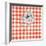 Sketchbook Garden VIII Red Checker-Danhui Nai-Framed Art Print