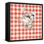 Sketchbook Garden X Red Checker-Danhui Nai-Framed Stretched Canvas