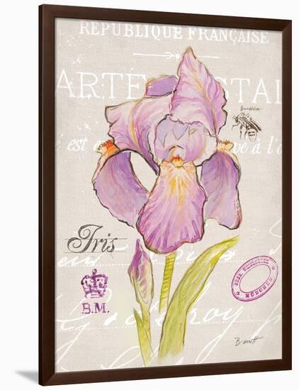 Sketchbook Iris-Chad Barrett-Framed Art Print