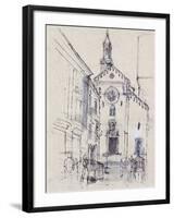 Sketchbook Journey II-Ann Oram-Framed Giclee Print