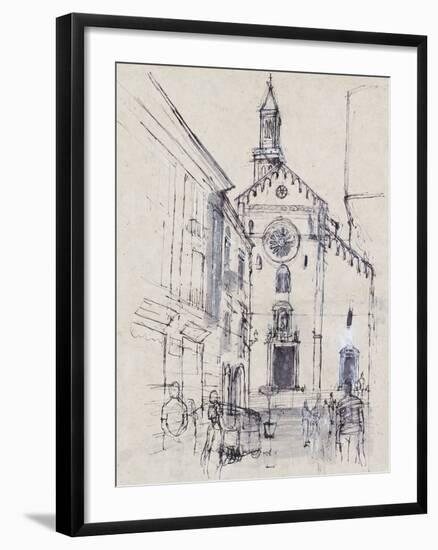 Sketchbook Journey II-Ann Oram-Framed Giclee Print