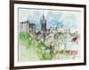 Sketchbook Journey III-Ann Oram-Framed Giclee Print