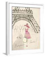 Sketchbook Paris I-Lottie Fontaine-Framed Giclee Print