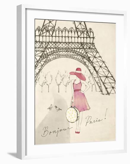 Sketchbook Paris I-Lottie Fontaine-Framed Giclee Print