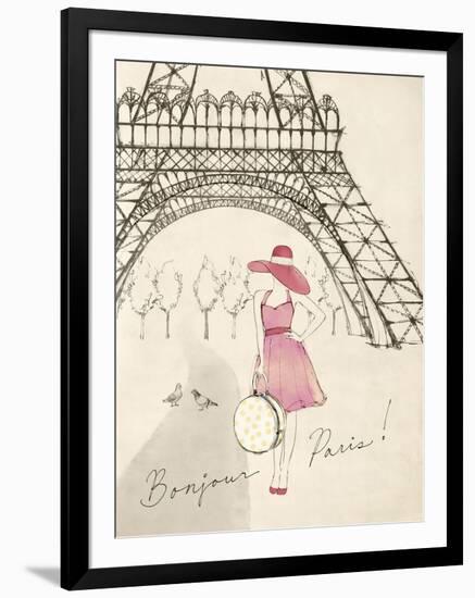 Sketchbook Paris I-Lottie Fontaine-Framed Giclee Print
