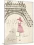 Sketchbook Paris I-Lottie Fontaine-Mounted Giclee Print