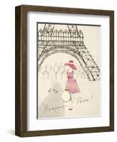 Sketchbook Paris I-Lottie Fontaine-Framed Art Print