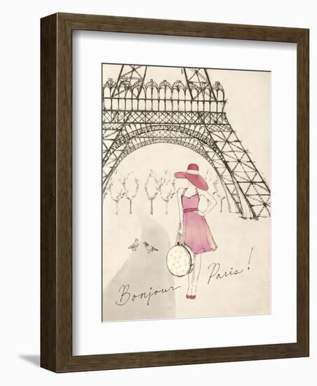 Sketchbook Paris I-Lottie Fontaine-Framed Art Print