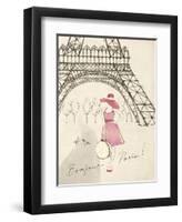 Sketchbook Paris I-Lottie Fontaine-Framed Art Print