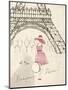 Sketchbook Paris I-Lottie Fontaine-Mounted Art Print
