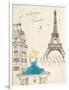Sketchbook Paris II-Lottie Fontaine-Framed Giclee Print