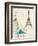 Sketchbook Paris II-Lottie Fontaine-Framed Art Print