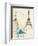 Sketchbook Paris II-Lottie Fontaine-Framed Art Print