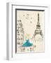 Sketchbook Paris II-Lottie Fontaine-Framed Art Print