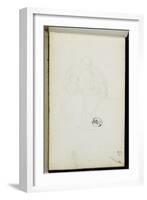 Sketchbook; Study of a Mother and Two Children-Jean-Baptiste Carpeaux-Framed Giclee Print