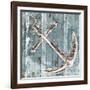 Sketched Anchor-OnRei-Framed Art Print