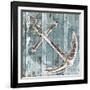 Sketched Anchor-OnRei-Framed Art Print