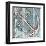 Sketched Anchor-OnRei-Framed Art Print