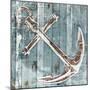 Sketched Anchor-OnRei-Mounted Premium Giclee Print