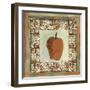 Sketched Apple-Martin Quen-Framed Art Print