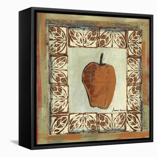 Sketched Apple-Martin Quen-Framed Stretched Canvas