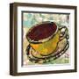 Sketched Coffee-Walter Robertson-Framed Art Print