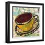 Sketched Coffee-Walter Robertson-Framed Art Print