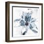 Sketched Cool Flower-OnRei-Framed Art Print