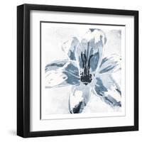 Sketched Cool Flower-OnRei-Framed Art Print